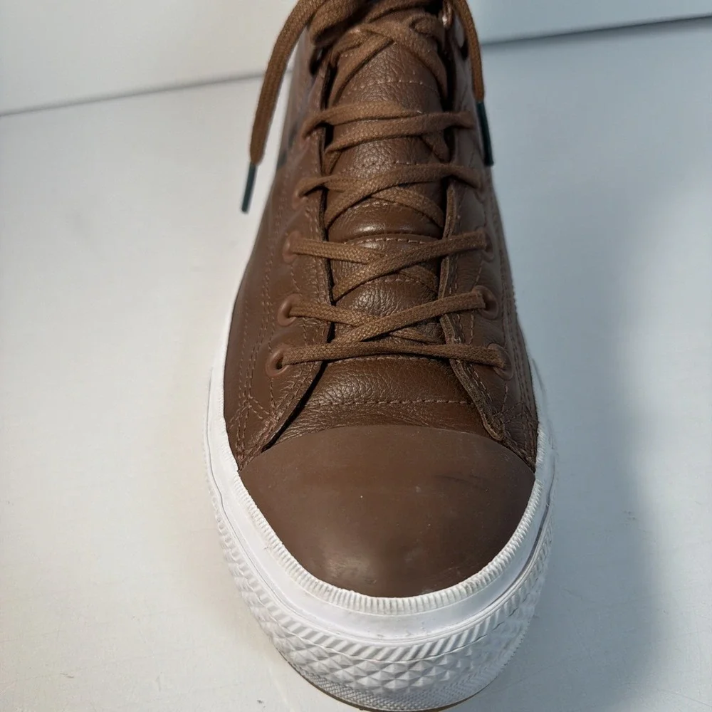 Size 10 - Converse Chuck Taylor All Star Equip Waterproof High Toadstool Tan